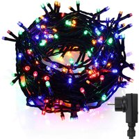 TolleTour 20M LED Lichterkette Weihnachtsdeko Beleuchtung IP44 Außen Innen Party Garten 8 Modi 200LEDs Bunt von TOLLETOUR
