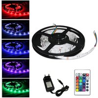 TolleTour 4M LED Streifen Lichtband Beleuchtung LED Strip Lichterkette RGB LED Stripe Band Strip Farbwechsel 30LEDs IP20 mit 24 Tasten Fernbedienung TolleTour 4M LED Streifen Lichtband Beleuchtung LED Strip Lichterkette RGB LED Stripe Band Strip Farbwechsel 30LEDs IP20 mit 24 Tasten Fernbedienung von TOLLETOUR