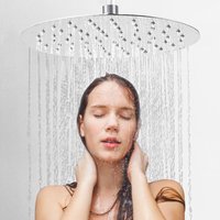 TolleTour Kopfbrause Duschköpfe & -brausen Duschkopf Duschkopf-Badezimmer Regendusche 25cm von TOLLETOUR