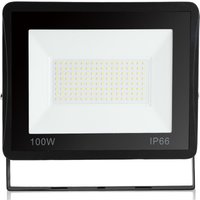 TolleTour LED Fluter Strahler Led Baustrahler Außenstrahler Arbeitsleuchte IP66 Wasserdicht Flutlicht Scheinwerfer 100W Warmweiß von TOLLETOUR