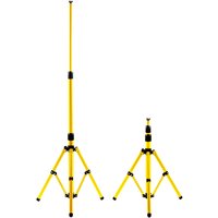 Tolletour - Teleskop Stativ Ständer Baustrahler für Baustrahler Fluter Arbeitslampe Arbeitssstrahler von TOLLETOUR