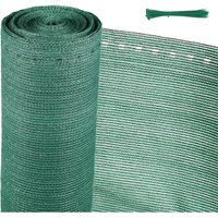 Zaunblende Tennisblende aus hdpe 150 g/m² Sichtschutz Zaunblend 1.8x25m dunkelgrün - Tolletour Zaunblende Tennisblende aus hdpe 150 g/m² Sichtschutz Zaunblend 1.8x25m dunkelgrün - Tolletour von TOLLETOUR