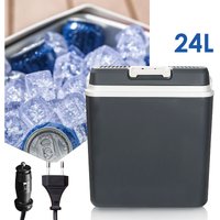24 Liter 2in1 Kühlbox Elektrische Kühltasche Isoliertasche Thermobox Warmhaltebox Auto Camping Thermal Kühlbox - Tolletour von TOLLETOUR