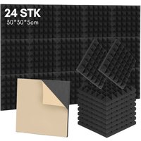 Tolletour - Akustik-Schaumstoff Pyramidenplatte 50 x 50 x 5 cm Dämmstoffe Tolletour - Akustik-Schaumstoff Pyramidenplatte 50 x 50 x 5 cm Dämmstoffe von TOLLETOUR