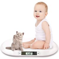 Tolletour - Baby Scales Babywaagen Flat Digital Nursing Scales Animal Scales Suitable for Newborns Under 20 kg with lcd Display Automatic Shut-Off von TOLLETOUR