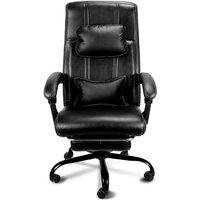 Tolletour - Bürostuhl Drehstuhl Chefsessel Home-Office Gaming-Stuhl mit Rollen und Armlehne Schreibtischstuhl Drehstuhl Mit verstellbarem Tolletour - Bürostuhl Drehstuhl Chefsessel Home-Office Gaming-Stuhl mit Rollen und Armlehne Schreibtischstuhl Drehstuhl Mit verstellbarem von TOLLETOUR
