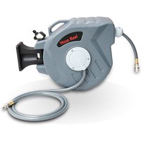 Tolletour - Druckluftschlauch aufroller 20M Automatik Schlauchtrommel Drucklufttrommel 1/4' Schnellkupplung max. Arbeitsdruck 18 Bar Tolletour - Druckluftschlauch aufroller 20M Automatik Schlauchtrommel Drucklufttrommel 1/4' Schnellkupplung max. Arbeitsdruck 18 Bar von TOLLETOUR