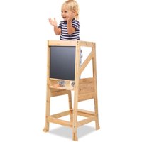 Lernturm für Kinder Learning Tower Lernstuhl Hochstuhl Tritthocke Natural 100 kg Lernturm für Kinder Learning Tower Lernstuhl Hochstuhl Tritthocke Natural 100 kg von TOLLETOUR