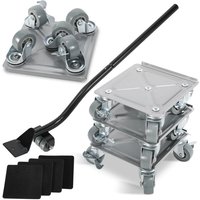 Möbelroller 4x Transportroller Möbelroller Schwerlastrollen Möbelhund Rollbrett Umzugsset 500 kg mit Lenkungsrollen für alle Böden Transporthilfe Möbelroller 4x Transportroller Möbelroller Schwerlastrollen Möbelhund Rollbrett Umzugsset 500 kg mit Lenkungsrollen für alle Böden Transporthilfe von TOLLETOUR