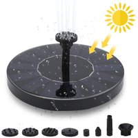 Tolletour - SolarPumpe Gartenpumpen Springbrunnen Schwimmender Terrasse Fisch-Behälter Teich 1.5 w Pumpe von TOLLETOUR