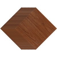 Vinylboden.PVC Bodenbelag.Selbstklebende Fliesen.Marmoreffekt.Holzfarbe.ca.5m²/55 Fliesen - Holzfarbe - Tolletour von TOLLETOUR
