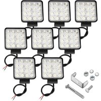 Tolletour - led Arbeitsscheinwerfer 48W led Scheinwerfer Rechteck IP67 Wasserdicht 12V 24V für LKW.Offroad. suv. ATV.traktor Rückfahrscheinwerfer 8 Tolletour - led Arbeitsscheinwerfer 48W led Scheinwerfer Rechteck IP67 Wasserdicht 12V 24V für LKW.Offroad. suv. ATV.traktor Rückfahrscheinwerfer 8 von TOLLETOUR