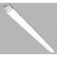 Tolletour - led Feuchtraumleuchte Werkstatt Deckenleuchte Neutralweiß Keller 120 cm von TOLLETOUR