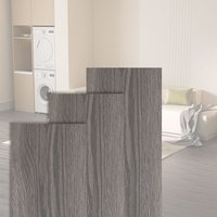 Tolletour - pvc Bodenbelag - Selbstklebende Vinyl-Dielen - Vinylboden - Holz-Effekt - Night Oak - 91.5 x 15.2 cm x 1.5 mm - 0.975m²/7 Dielen von TOLLETOUR