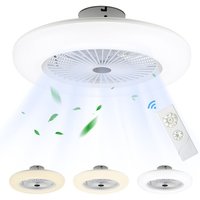 Tolletour - swanew 80W Deckenventilator leise Deckenleuchte Leise Deckenleuchte Ventilator Dimmbar Tolletour - swanew 80W Deckenventilator leise Deckenleuchte Leise Deckenleuchte Ventilator Dimmbar von TOLLETOUR