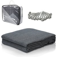 Tolletour - Vorzeltteppich Zeltteppich Markisenteppich Campingausrüstung Zeltplane Wasserdichte Outdoor Campingteppich Zeltboden Picknickdecke von TOLLETOUR