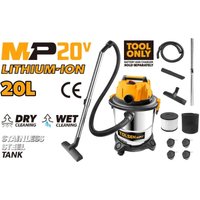 Batterie-Sauger Und Flussigkeiten 20v Serie Mp20v 20lt Tolsen von TOLSEN