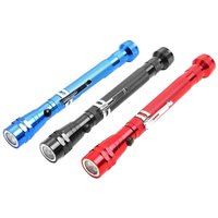 Led-Taschenlampe In Aluminium Teleskop Und Magnetisches Display 12st Tolsen von TOLSEN