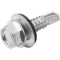 SELBSTBOHRSCHRAUBEN VERZINKT SECHSKANTKOPF MIT SCHEIBENKASTEN 250 Stk. - 6,3 x 50 mm SELBSTBOHRSCHRAUBEN VERZINKT SECHSKANTKOPF MIT SCHEIBENKASTEN 250 Stk. - 6,3 x 50 mm von TOLSEN