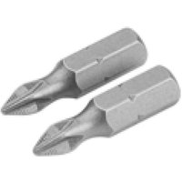 Satz 2stk Einsatze S2 Phillips Ph1x25mm Tolsen von TOLSEN