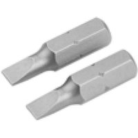 Satz 2stk S2 Einsatze Schnitt Sl0,8x5,5x25mm Tolsen von TOLSEN