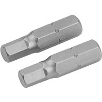 Satz 2stk. S2 Sechskant-Einsatze H4x25mm Tolsen von TOLSEN