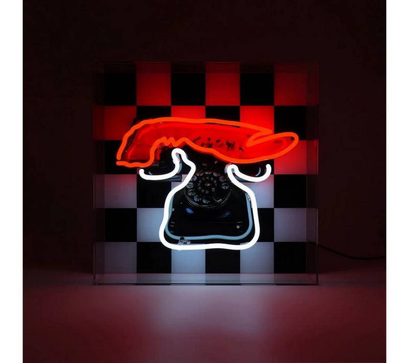 TOM NEON Dekolicht "Hummer Telefon" Glas Neon Box Geschenkidee Neonlampe, TOM NEON, Neon, Rot, Weiß, Handgefertigt TOM NEON Dekolicht "Hummer Telefon" Glas Neon Box Geschenkidee Neonlampe, TOM NEON, Neon, Rot, Weiß, Handgefertigt von TOM NEON