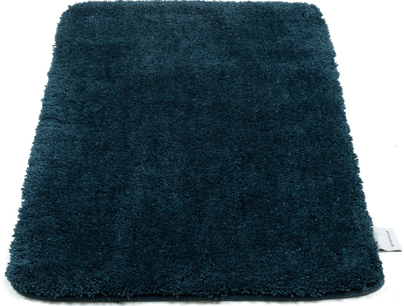 Badematte Cozy Bath UNI TOM TAILOR HOME, Höhe 27 mm, rutschhemmend beschichtet, fußbodenheizungsgeeignet, Polyester, rechteckig, Badteppich, Uni Farben, rechteckig, rund & oval erhältlich von TOM TAILOR HOME