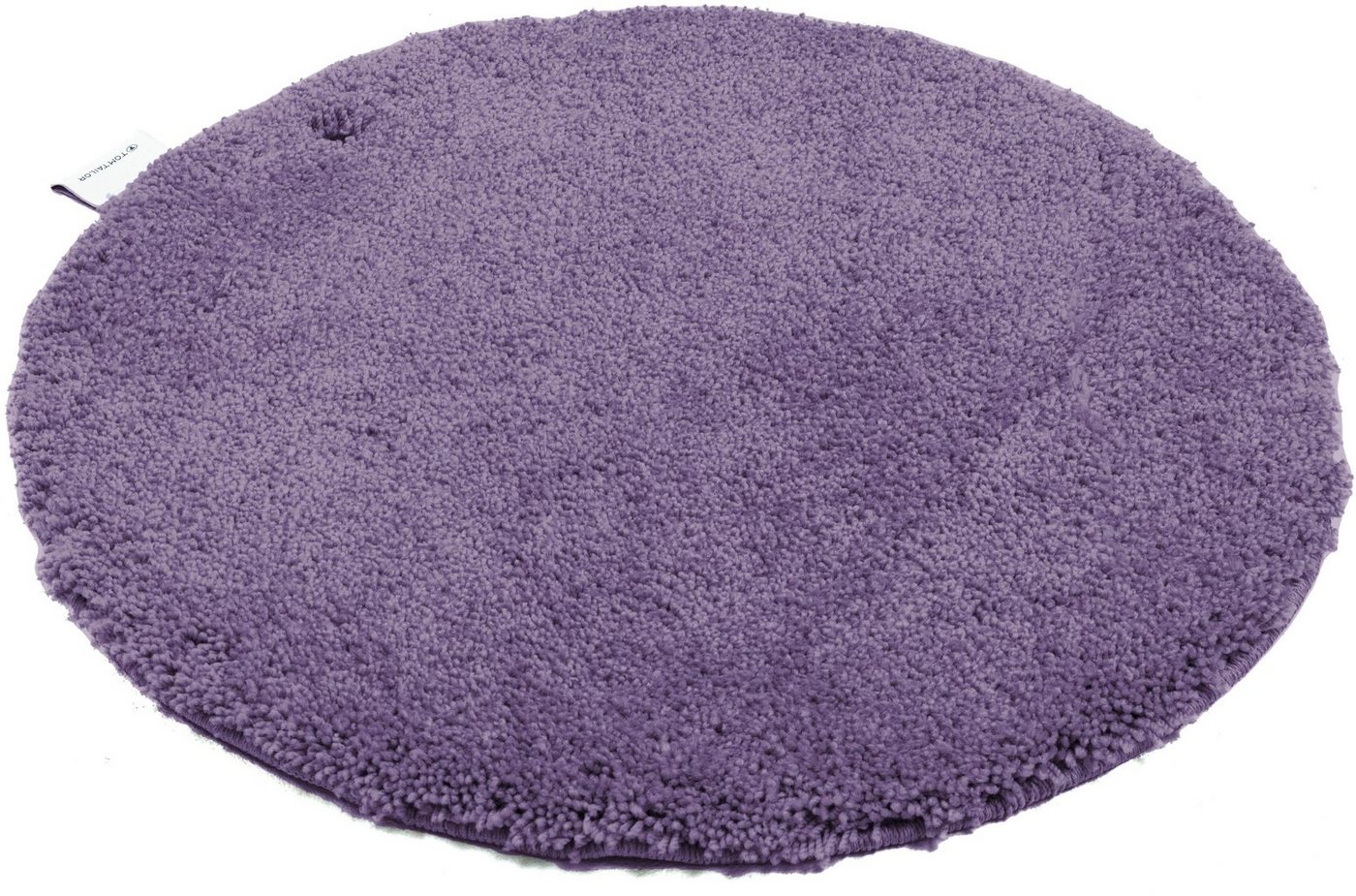 Badematte Cozy Bath UNI TOM TAILOR HOME, Höhe 27 mm, rutschhemmend beschichtet, fußbodenheizungsgeeignet, Polyester, rund, Badteppich, Uni Farben, rechteckig, rund & oval erhältlich von TOM TAILOR HOME