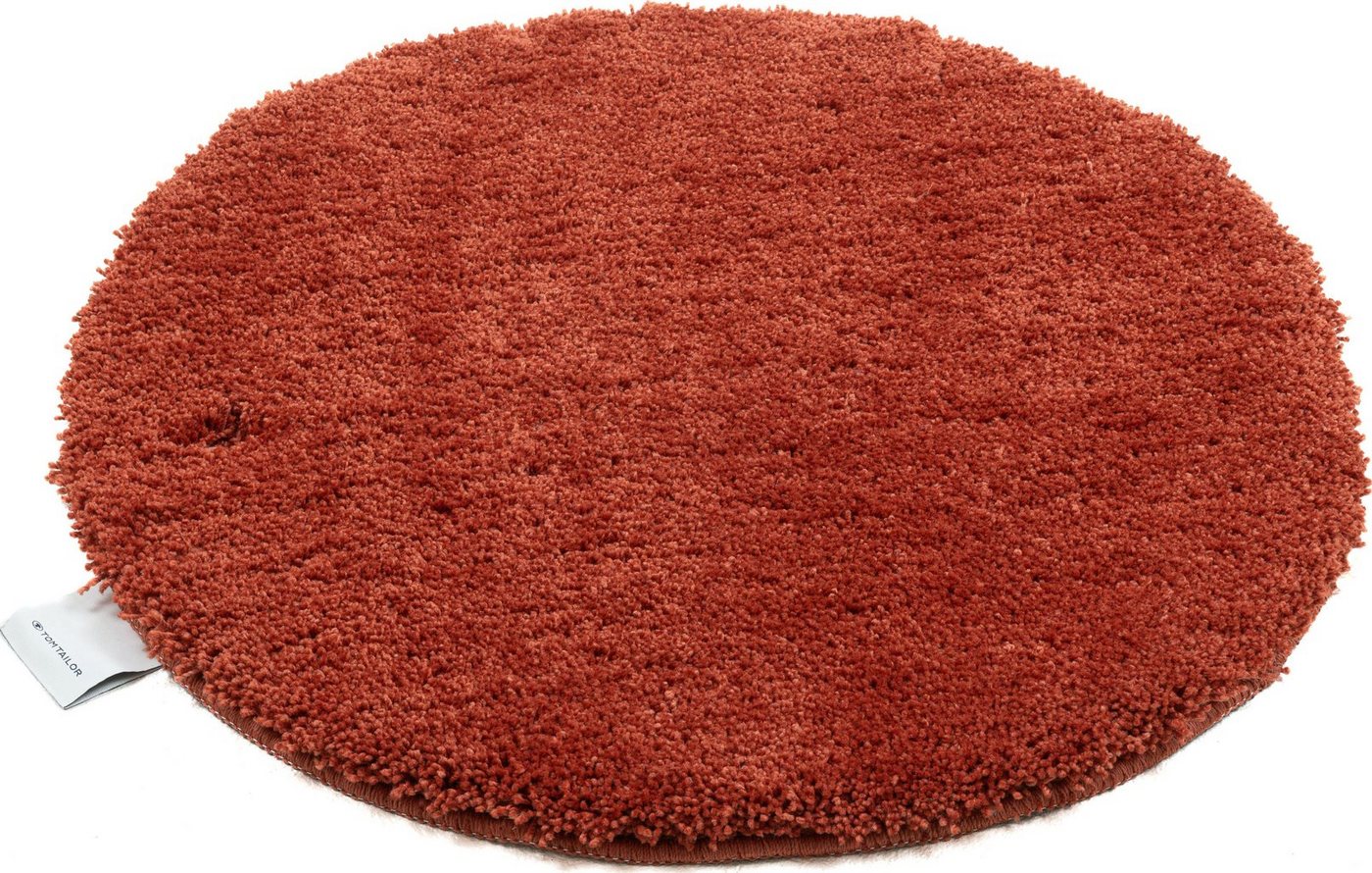 Badematte Cozy Bath UNI TOM TAILOR HOME, Höhe 27 mm, rutschhemmend beschichtet, fußbodenheizungsgeeignet, Polyester, rund, Badteppich, Uni Farben, rechteckig, rund & oval erhältlich von TOM TAILOR HOME