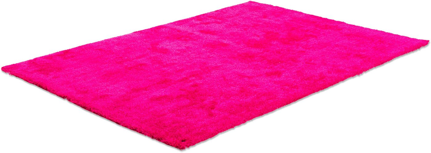 Hochflor-Teppich Soft, TOM TAILOR HOME, rechteckig, Höhe: 35 mm, handgetuftet, Uni-Farben, super weich und flauschig von TOM TAILOR HOME