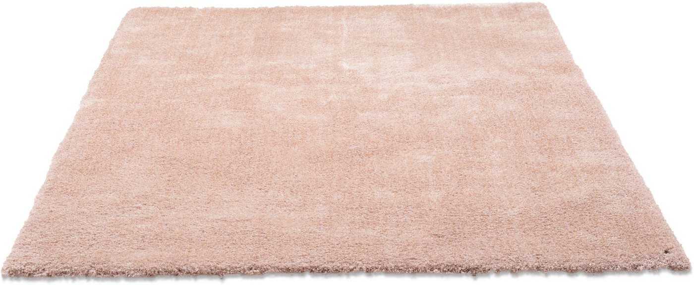 Hochflor-Teppich Soft, TOM TAILOR HOME, rechteckig, Höhe: 35 mm, handgetuftet, Uni-Farben, super weich und flauschig von TOM TAILOR HOME