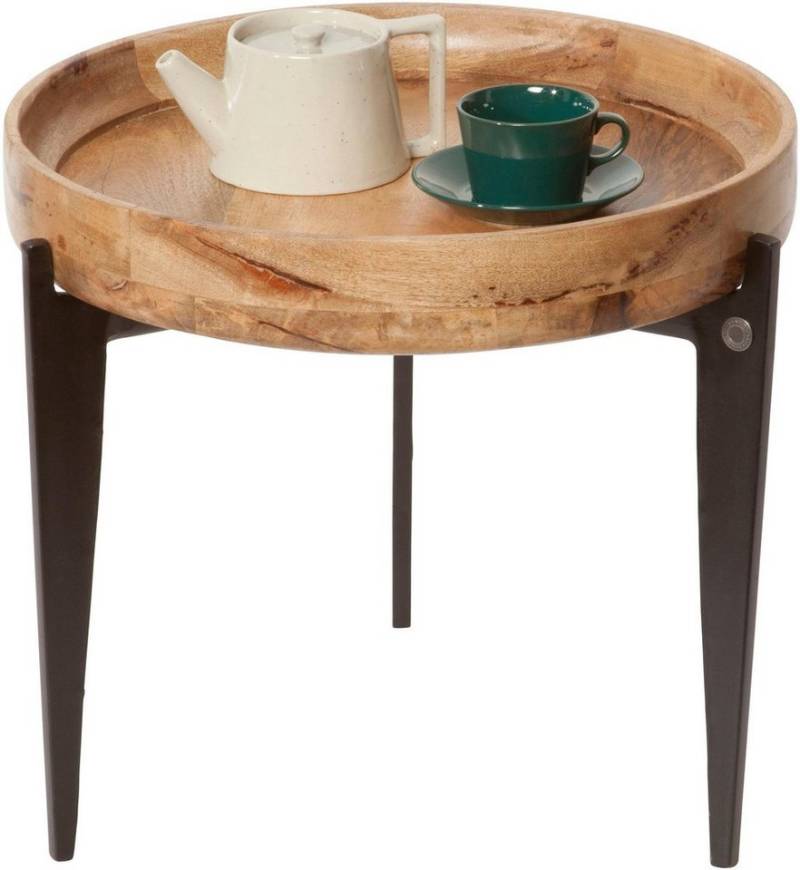 TOM TAILOR HOME Beistelltisch T-TRAY TABLE SMALL, mit Tablett, rund, ø 46 cm von TOM TAILOR HOME