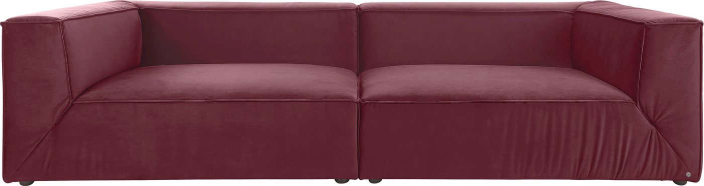 TOM TAILOR HOME Big-Sofa BIG CUBE, in 2 Breiten, wahlweise mit Sitztiefenverstellung, Tiefe 129 cm von TOM TAILOR HOME