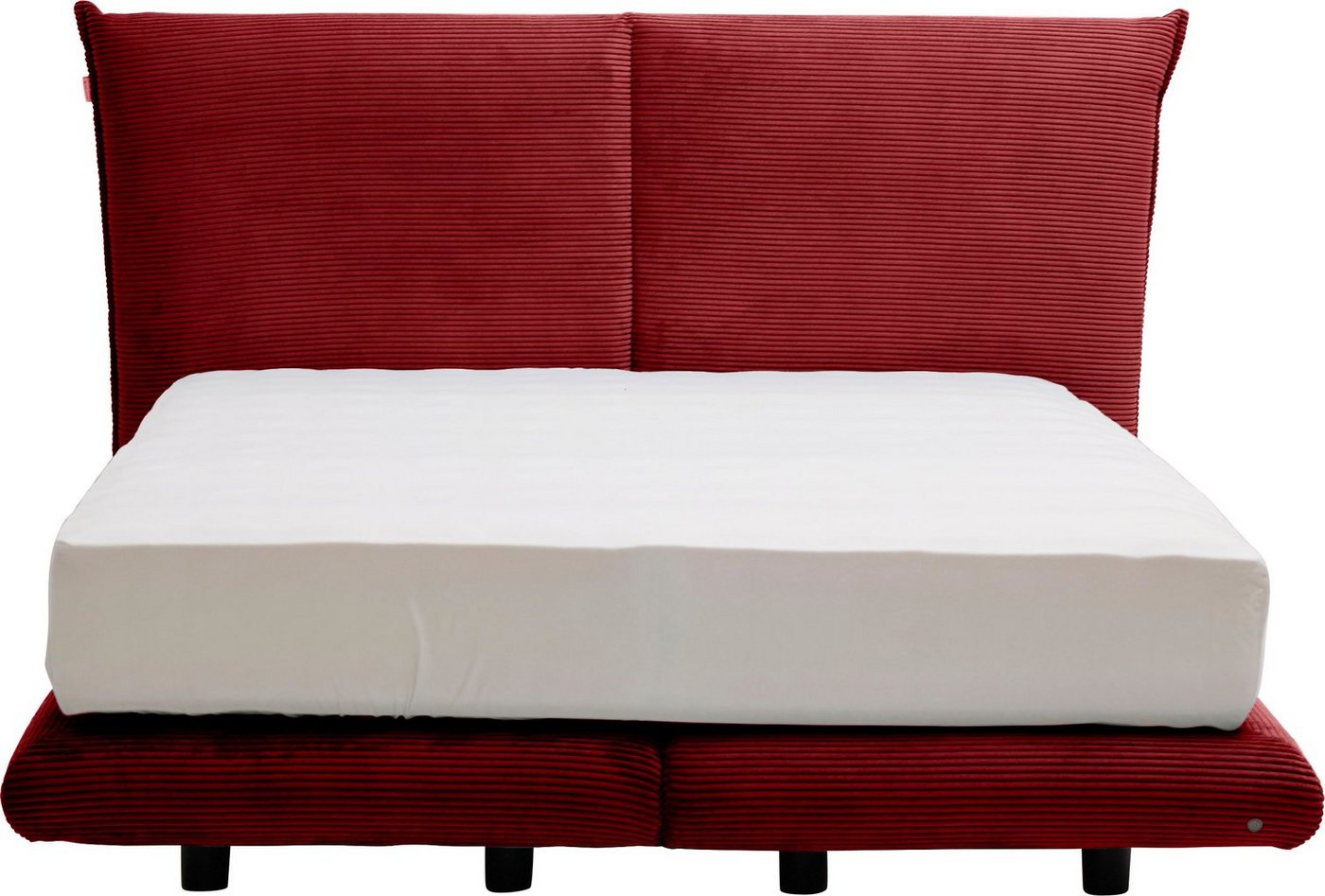 TOM TAILOR HOME Boxspringbett SOHO PILLOW BOX, in Schwebeoptik, Kopfteil in Kissenform, Höhe 120 cm von TOM TAILOR HOME