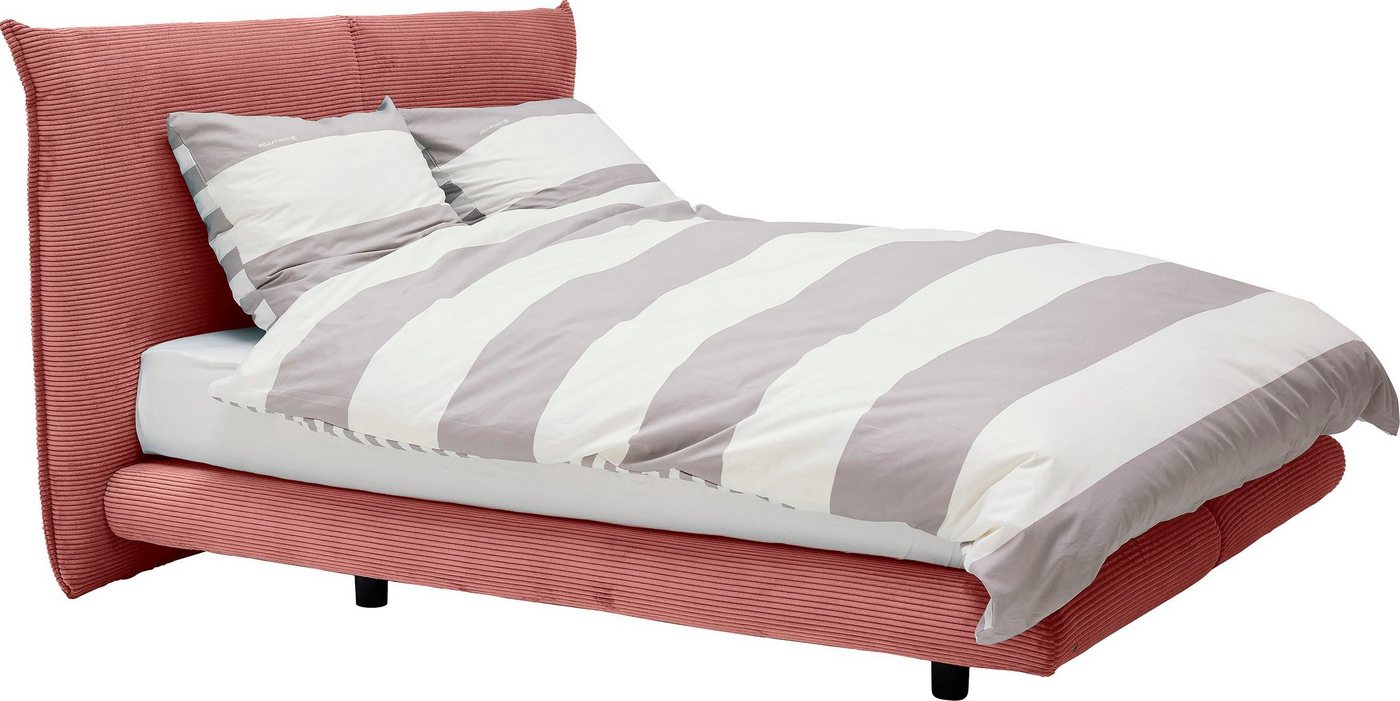 TOM TAILOR HOME Boxspringbett SOHO PILLOW BOX, in Schwebeoptik, Kopfteil in Kissenform, Höhe 120 cm von TOM TAILOR HOME