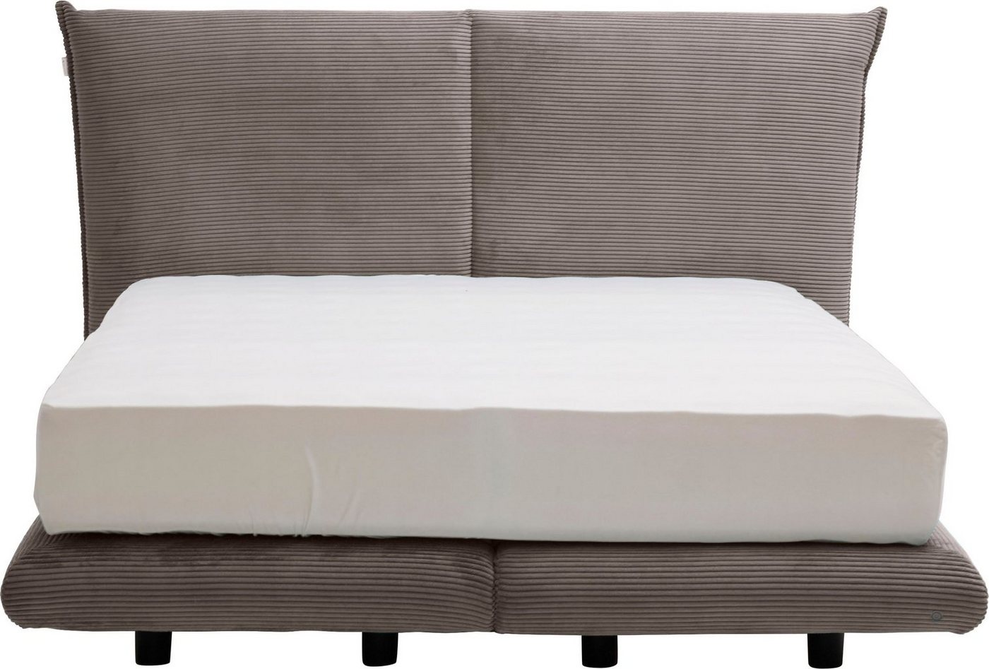 TOM TAILOR HOME Boxspringbett SOHO PILLOW BOX, in Schwebeoptik, Kopfteil in Kissenform, Höhe 120 cm von TOM TAILOR HOME