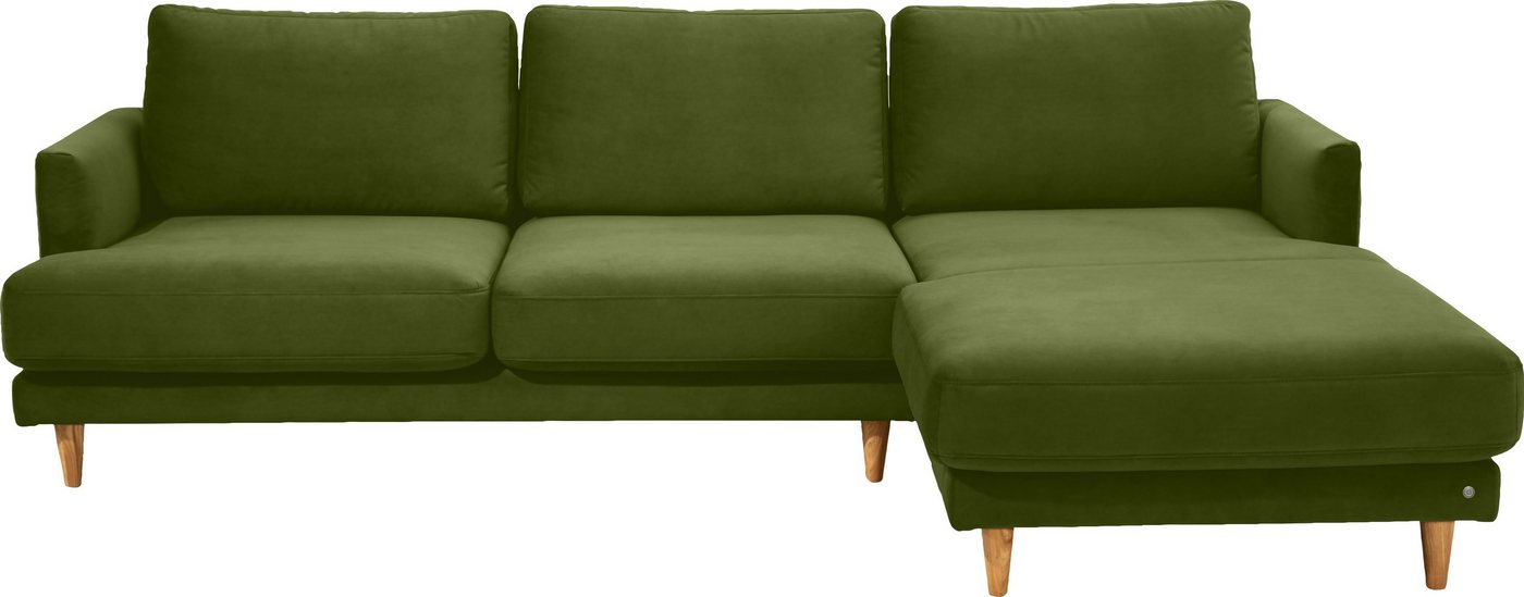 TOM TAILOR HOME Ecksofa, mit Recamiere links oder rechts, Füße Eiche natur von TOM TAILOR HOME