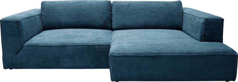 TOM TAILOR HOME Ecksofa Big Cube Style, 2 Teile, mit cleanen Stegkissen, extra große Sitztiefe, Breite 240cm von TOM TAILOR HOME