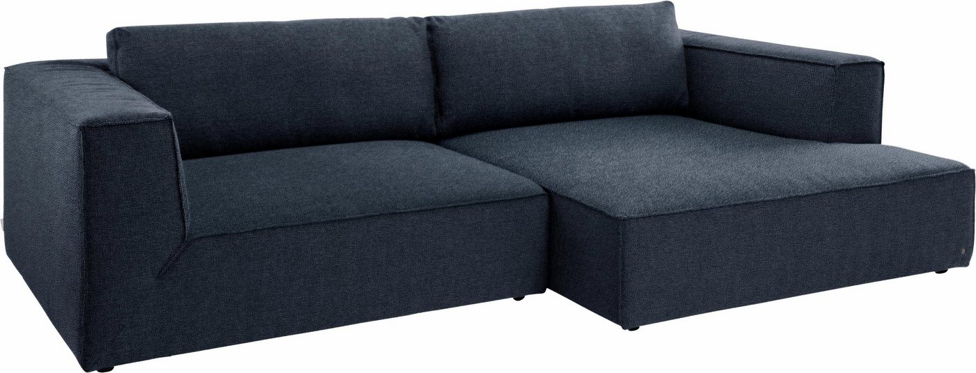 TOM TAILOR HOME Ecksofa Big Cube Style, 2 Teile, mit cleanen Stegkissen, extra große Sitztiefe, Breite 270cm von TOM TAILOR HOME