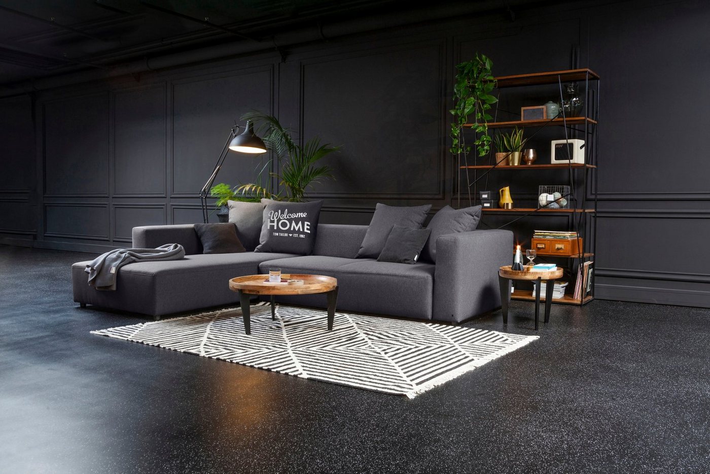 TOM TAILOR HOME Ecksofa HEAVEN CASUAL M, aus der COLORS COLLECTION, wahlweise mit Bettfunktion & Bettkasten von TOM TAILOR HOME