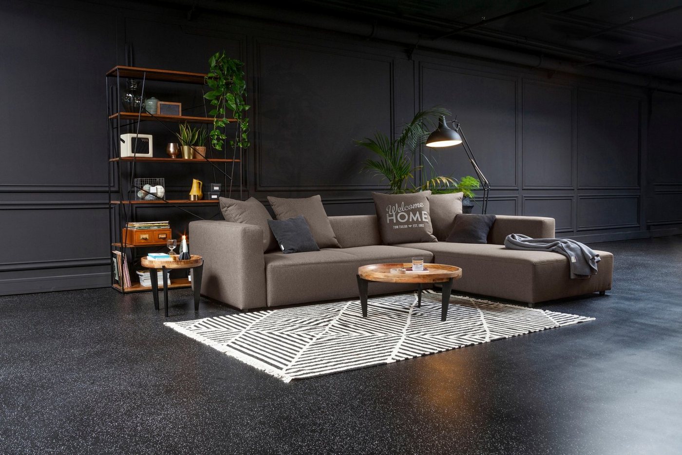 TOM TAILOR HOME Ecksofa HEAVEN CASUAL M, aus der COLORS COLLECTION, wahlweise mit Bettfunktion & Bettkasten von TOM TAILOR HOME