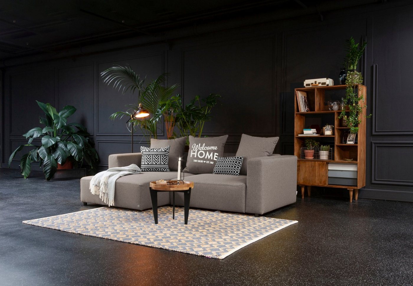 TOM TAILOR HOME Ecksofa HEAVEN CASUAL S, aus der COLORS COLLECTION, wahlweise mit Bettfunktion & Bettkasten von TOM TAILOR HOME