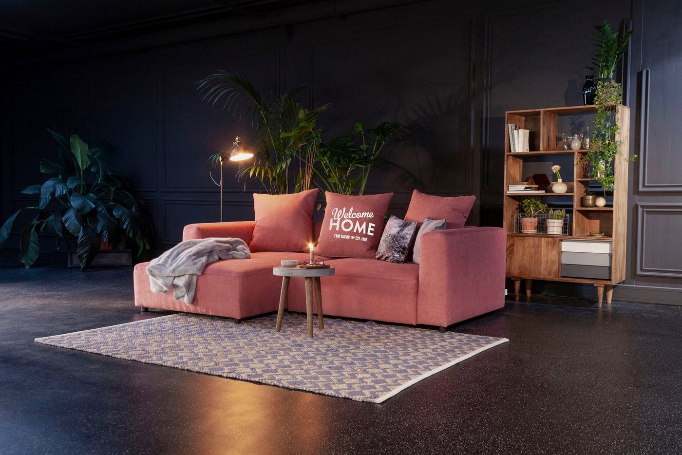 TOM TAILOR HOME Ecksofa HEAVEN CASUAL S, aus der COLORS COLLECTION, wahlweise mit Bettfunktion & Bettkasten von TOM TAILOR HOME