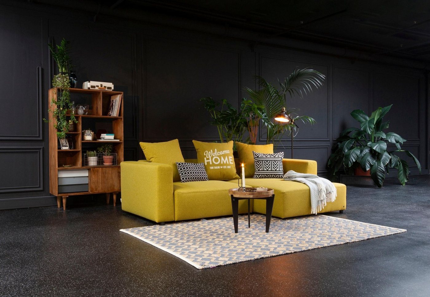 TOM TAILOR HOME Ecksofa HEAVEN CASUAL S, aus der COLORS COLLECTION, wahlweise mit Bettfunktion & Bettkasten von TOM TAILOR HOME