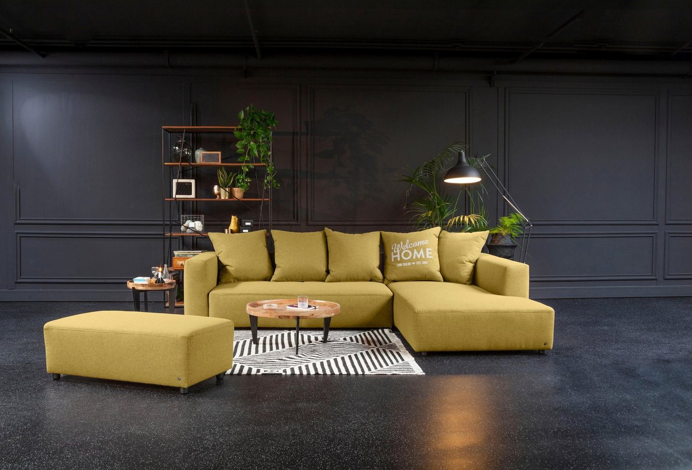 TOM TAILOR HOME Ecksofa HEAVEN CASUAL XL, aus der COLORS COLLECTION, wahlweise mit Bettfunktion & Bettkasten von TOM TAILOR HOME