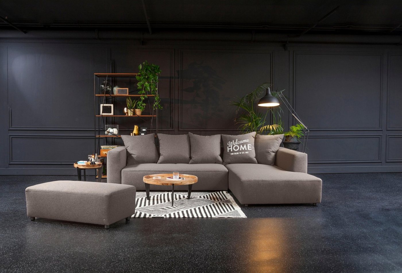 TOM TAILOR HOME Ecksofa HEAVEN CASUAL XL, aus der COLORS COLLECTION, wahlweise mit Bettfunktion & Bettkasten von TOM TAILOR HOME