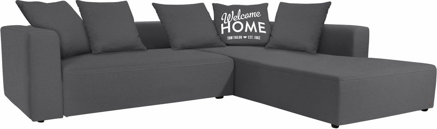 TOM TAILOR HOME Ecksofa HEAVEN CASUAL XL, aus der COLORS COLLECTION, wahlweise mit Bettfunktion & Bettkasten von TOM TAILOR HOME