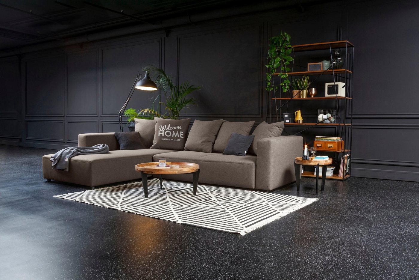 TOM TAILOR HOME Ecksofa HEAVEN CASUAL XL, aus der COLORS COLLECTION, wahlweise mit Bettfunktion & Bettkasten von TOM TAILOR HOME