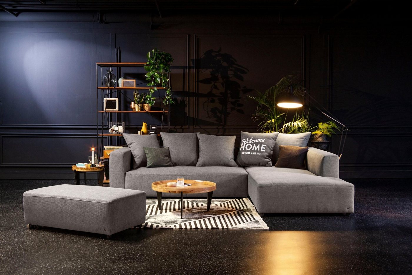 TOM TAILOR HOME Ecksofa HEAVEN CASUAL XL, aus der COLORS COLLECTION, wahlweise mit Bettfunktion & Bettkasten von TOM TAILOR HOME